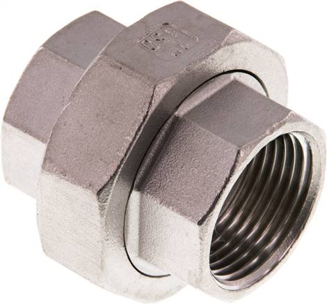 Partbase DNT 1010 I ES Verschraubung kon. dichtend Rp 1" (IG),1.4408