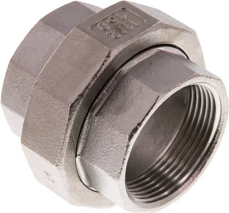 Partbase DNT 112112 I ES Verschraubung kon. dichtend Rp 1-1/2" (IG),1.4408