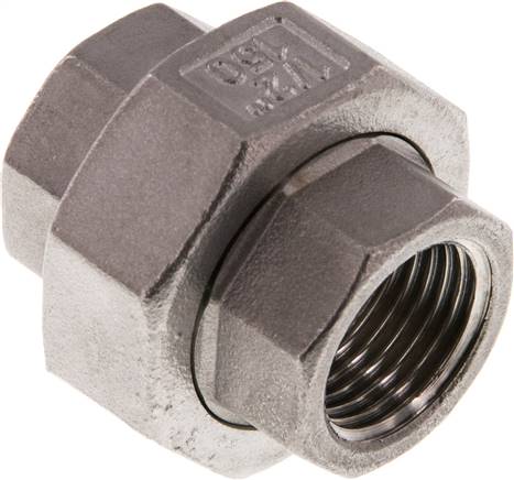 Partbase DNT 1212 I ES Verschraubung kon. dichtend Rp 1/2" (IG),1.4408