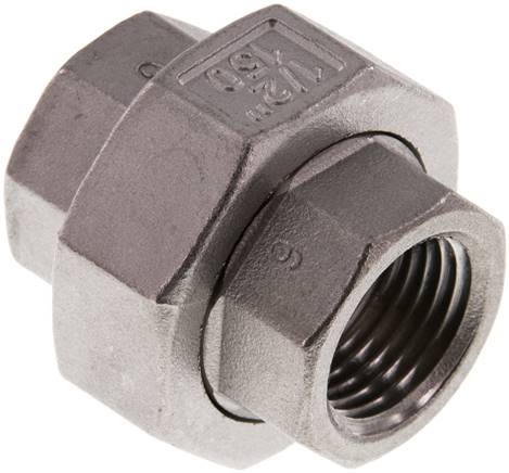 Partbase DNT 1212 I ES-NPT Verschraubung kon. dichtend NPT 1/2" (IG),1.4408