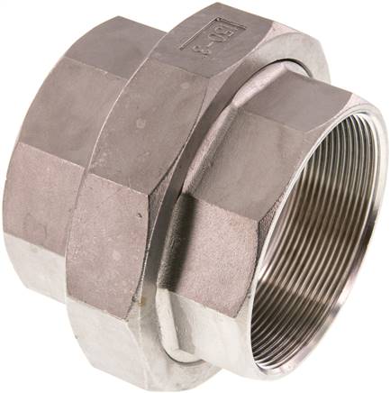 Partbase DNT 3030 I ES Verschraubung kon. dichtend Rp 3" (IG),1.4408