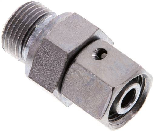 Partbase EGE 10 LR 3/8 Einstellb. Schneidringverschr. G 3/8"-10 L, Stahl verzinkt