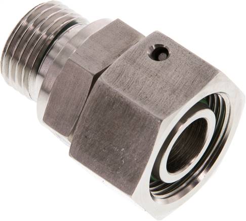 Partbase EGE 18 LR ES Einstellb. Schneidringverschr. G 1/2"-18 L, 1.4571