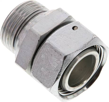 Partbase EGE 28 LR Einstellb. Schneidringverschr. G 1"-28 L, Stahl verzinkt