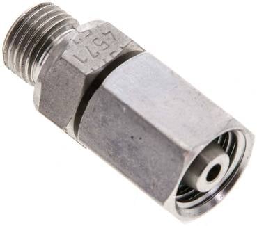 Partbase EGE 6 LM ES Einstellb. Schneidringverschr. M 10x1-6 L, 1.4571