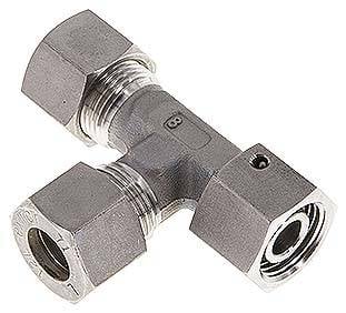 Partbase EL 12 L NC Einstellb. L-Schneidringverschraubung 12 L (M18x1,5), Klemmring 1.4571 (NC)