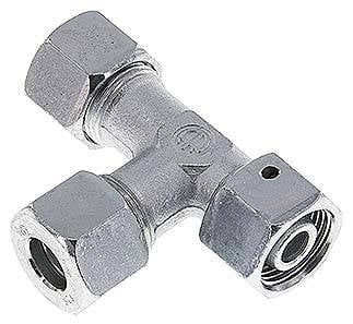 Partbase EL 12 S Einstellb. L-Schneidringverschraubung 12 S (M20x1,5), Stahl verzinkt