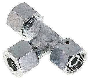 Partbase EL 14 S Einstellb. L-Schneidringverschraubung 14 S (M22x1,5), Stahl verzinkt