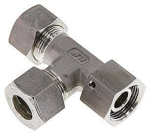 Partbase EL 15 L NC Einstellb. L-Schneidringverschraubung 15 L (M22x1,5), Klemmring 1.4571 (NC)
