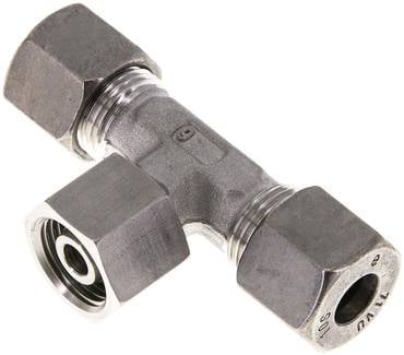 Partbase ET 10 S ES Einstellb. T-Schneidringverschraubung 10 S (M18x1,5), 1.4571