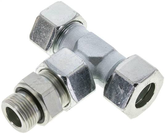 Partbase ET 25 SR Einstellb. T-Schneidringverschraub.G 1"-25 S (M36x2), Stahl verzinkt