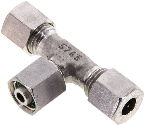 Partbase ET 8 L ES Einstellb. T-Schneidringverschraubung 8 L (M14x1,5), 1.4571