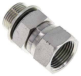 Partbase EV 1 1/16-34 Einstellb. Einschraubverschr. UN 1-1/16"-12(IG)-G 3/4"(AG)