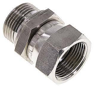 Partbase EV 1 5/16-10 ES Einstellb. Einschraubverschr. UN 1-5/16"-12(IG)-G 1"(AG)
