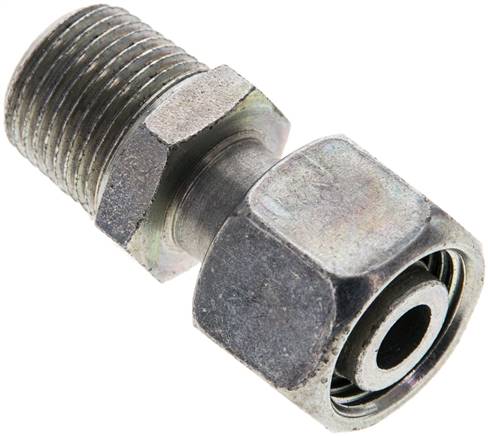 Partbase EVGE 12 LR NPT Einstellb. Schneidringverschr. 12 L-NPT 3/8", Stahl verzinkt