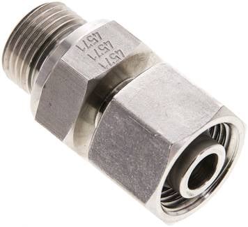 Partbase EVGE 12 SM ES Einstellb. Schneidringverschr. M 18x1,5-12 S, 1.4571