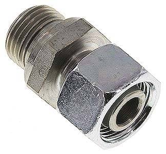 Partbase EVGE 15 LR Einstellb. Schneidringverschr. G 1/2"-15 L, Stahl verzinkt