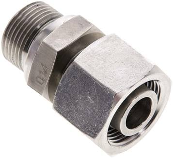 Partbase EVGE 16 SM ES Einstellb. Schneidringverschr. M 22x1,5-16 S, 1.4571