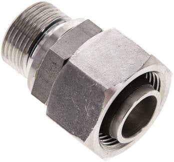 Partbase EVGE 18 LM ES Einstellb. Schneidringverschr. M 22x1,5-18 L, 1.4571