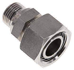 Partbase EVGE 22 LR 1/2 ES Einstellb. Schneidringverschr. G 1/2"-22 L, 1.4571
