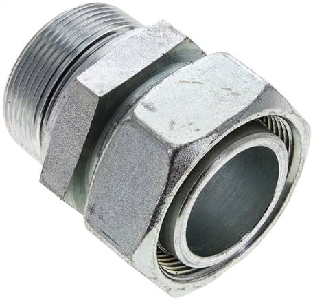 Partbase EVGE 42 LM Einstellb. Schneidringverschr. M 48x2-42 L, Stahl verzinkt