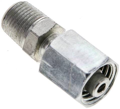 Partbase EVGE 6 LR NPT Einstellb. Schneidringverschr. 6 L-NPT 1/8", Stahl verzinkt