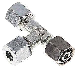 Partbase EVL 8 L Einstellb. L-Schneidringverschraubung 8 L (M14x1,5), Stahl verzinkt