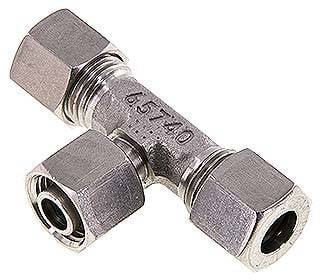 Partbase EVT 10 L ES Einstellb. T-Schneidringverschraubung 10 L (M16x1,5), 1.4571