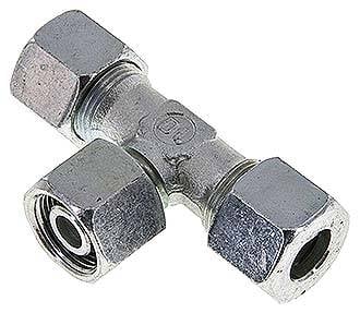 Partbase EVT 14 S Einstellb. T-Schneidringverschraubung 14 S (M22x1,5), Stahl verzinkt