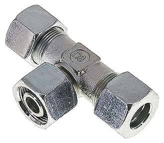 Partbase EVT 16 S Einstellb. T-Schneidringverschraubung 16 S (M24x1,5), Stahl verzinkt
