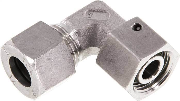 Partbase EW 12 L ES Einstellb. Winkel-Schneidringverschr. 12 L (M18x1,5), 1.4571