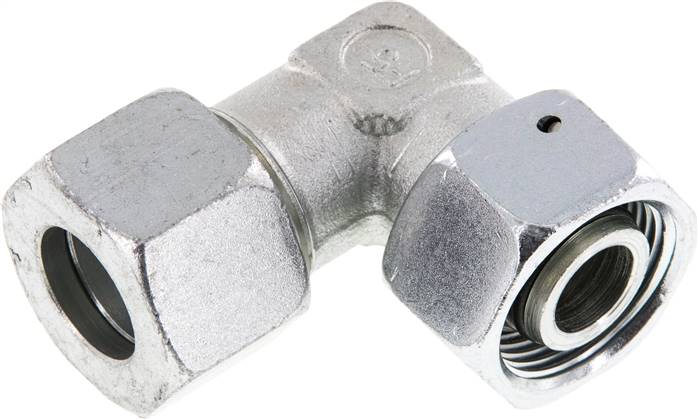 Partbase EW 20 S Einstellb. Winkel-Schneidringverschr. 20 S (M30x2), Stahl verzinkt