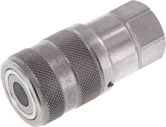 Partbase FFM 14 Flat-Face-Kupplung ISO 16028, Muffe Baugr. 1, G 1/4"(IG)