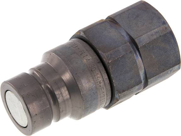 Partbase FFS 34 Flat-Face-Kupplung ISO 16028, Stecker Baugr. 4, G 3/4"(IG)