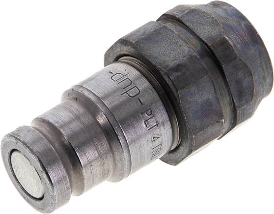 Partbase FFS 38 Flat-Face-Kupplung ISO 16028, Stecker Baugr. 2, G 3/8"(IG)