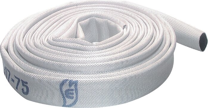 Partbase FIRE 25 Feuerlöschschlauch DIN 14811, DN25, weiß, Klasse 1-L1