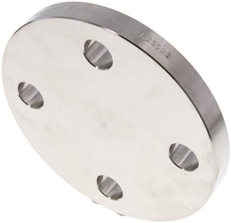 Partbase FL 32 B ES Blindflansch DN32-PN16 (DIN),DIN 2527, 1.4571