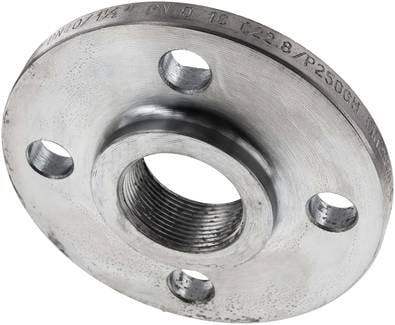 Partbase FL 40 G ST Gewindeflansch DN40-PN16 (DIN), Rp 1-1/2", DIN 2566, Stahl verzinkt