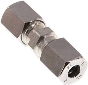 Partbase G 6 L Gerade Schneidringverschraubung 6 L (M12x1,5), Stahl verzinkt