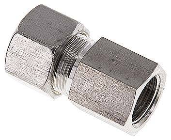 Partbase GAI 16 SR NC Aufschraub-Schneidringverschr. G 1/2"-16 S (M24x1,5), Klemmring 1.4571 (NC)