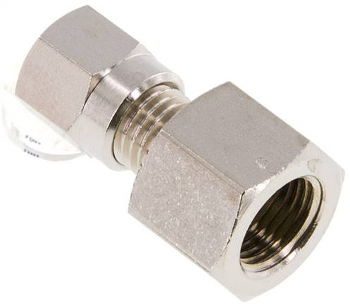Partbase GAI 4 LLR MSV Aufschraub-Schneidringverschr. 4 LL (M8x1)-G 1/8", Messing vernickelt