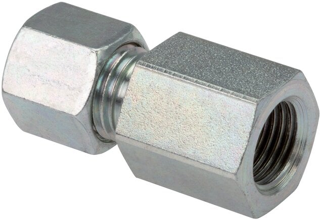 Partbase GAI 18 LR Aufschraub-Schneidringverschr. G 1/2"-18 L (M26x1,5), Stahl verzinkt