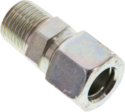 Partbase GE 10 LLR Gerade Schneidringverschr. R 1/4"-10 LL (M14x1), Stahl verzinkt