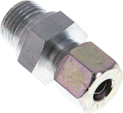 Partbase GE 10 SR 1/2 Gerade Schneidringverschr. G 1/2"-10 S (M18x1,5), Stahl verzinkt
