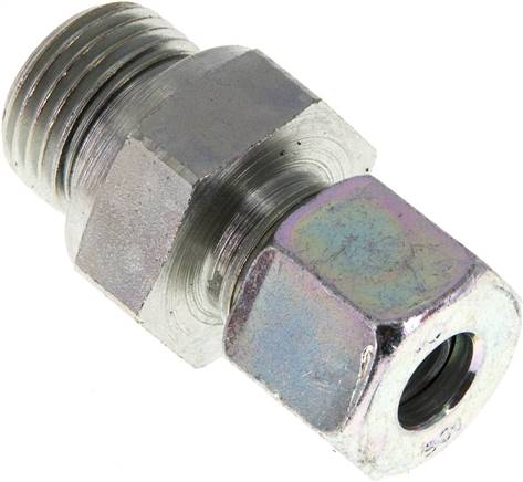 Partbase GE 10 SR 1/2 ED Gerade Schneidringverschr. G 1/2"-10 S (M18x1,5), Stahl verzinkt