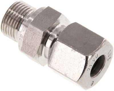 Partbase GE 10 SR ES Gerade Schneidringverschr. G 3/8"-10 S (M18x1,5), 1.4571