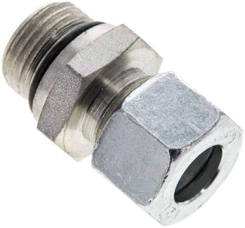 Partbase GE 12 L 3/4 UNF Gerade Schneidringverschr. UNF 3/4"-16-12 L (M18x1,5), Stahl verzinkt