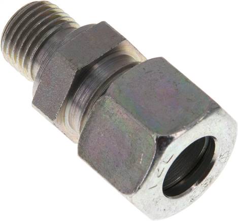 Partbase GE 12 LR 1/4 Gerade Schneidringverschr. G 1/4"-12 L (M18x1,5), Stahl verzinkt