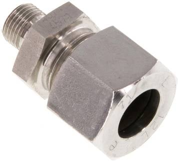 Partbase GE 12 LR 1/8 ES Gerade Schneidringverschr. G 1/8"-12 L (M18x1,5), 1.4571