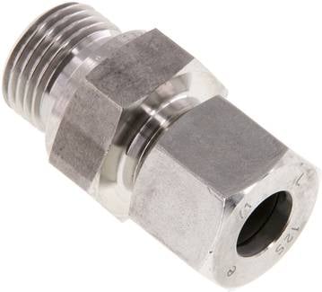 Partbase GE 12 SR 1/2 ES Gerade Schneidringverschr. G 1/2"-12 S (M20x1,5), 1.4571